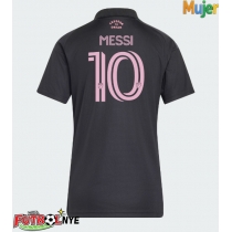 Camiseta Inter Miami Lionel Messi #10 Visitante Equipación para mujer 2026-27 manga corta